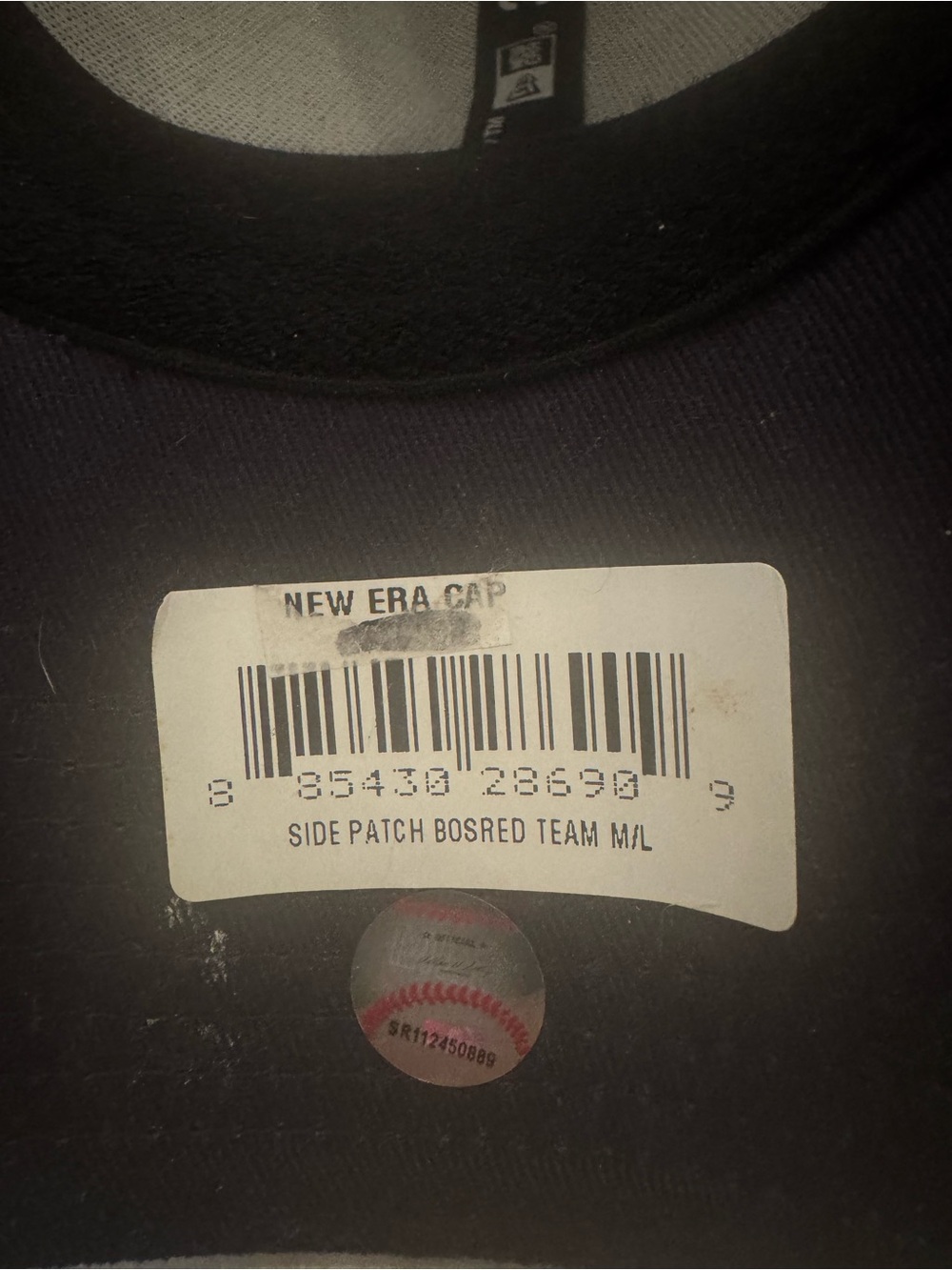 New Era Boston Red Sox 39THIRTY Stretch Fit Cap medium/large - Picture 3 of 7